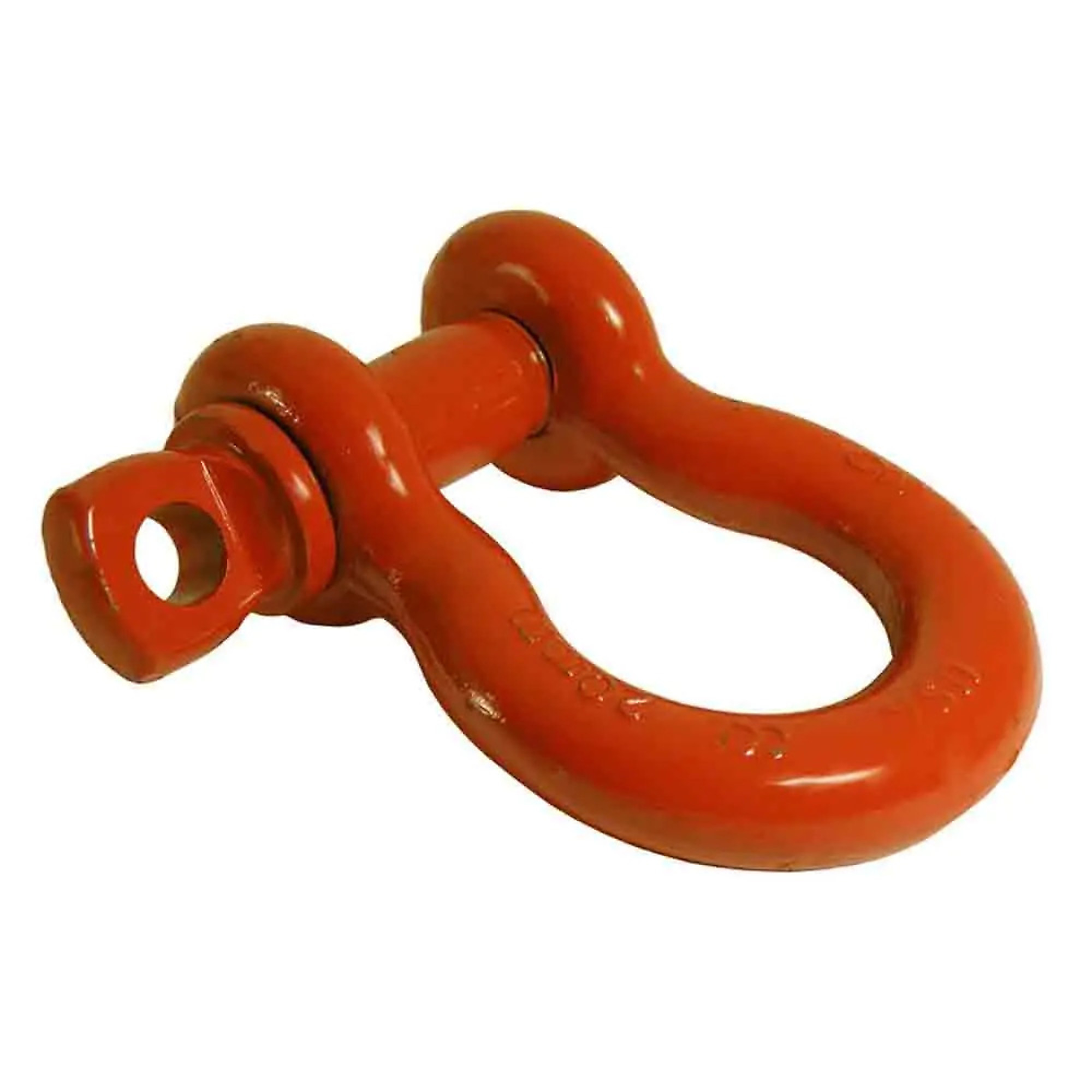 Total Tool, Span Shackle with 3/4 Inch Connector Pin, 6.5 Ton Working Load Limit, 2 inch ID, Orange, Model# TSS-34